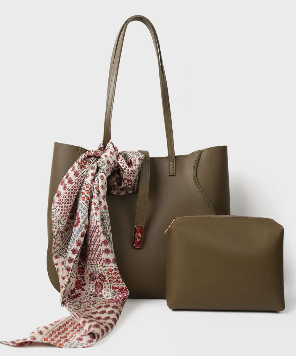 Green Tote Bag